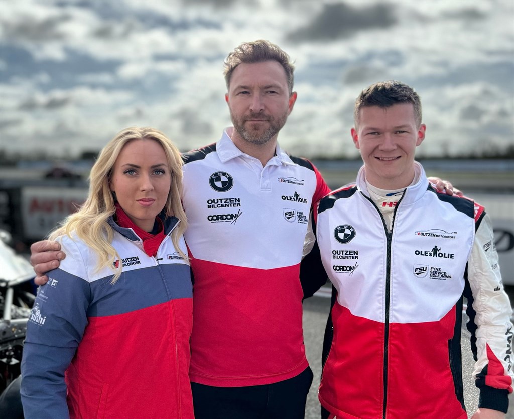 Jensen, Outzen og Andersen
(Foto: Outzen Motorport)